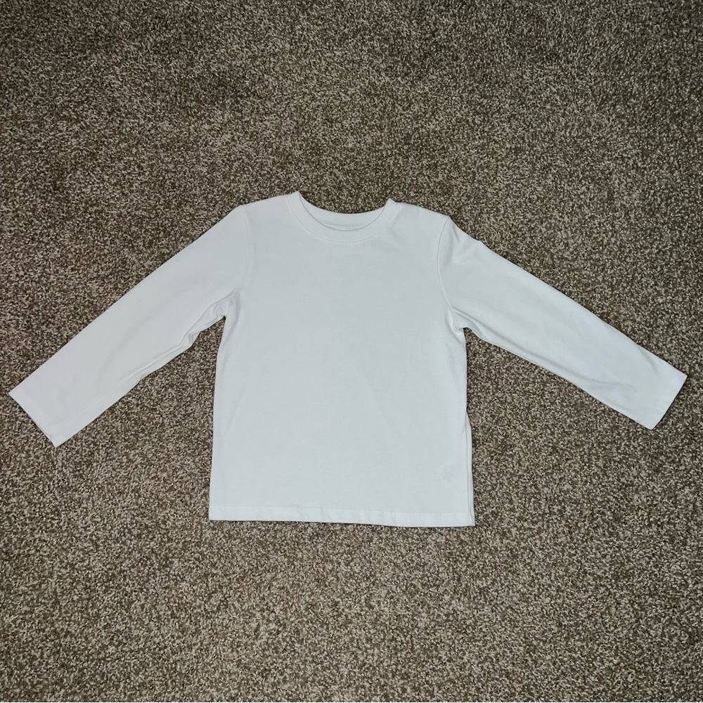Garanimals White Long Sleeve T-Shirt Size 4T
